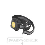 Nárazuvzdorná čelovka s reflektorom LED COB 3W 500mAh 500lm IP44 (240) Náhľad