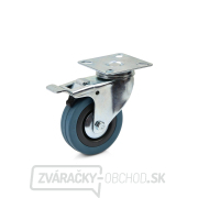 Otočné koleso s brzdou 75 mm PP/guma (50) gallery main image