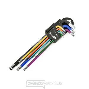 Imbusové kľúče dlhé farebné 1,5-10 mm 9el. S2 (24) gallery main image