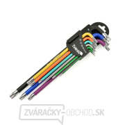 Kľúče Torx dlhé T10-T50 farba 9el. S2 (24) gallery main image
