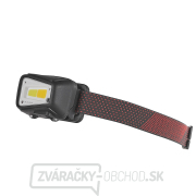 Čelovka so senzorom pohybu LED COB 8W (5W+3W) 1800mAh 520lm IP44 (100) Náhľad