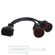 OBD-II redukcia 9-pin J1939 a 6-pin J1708 MECHANIC CABLE 8 SIXTOL Náhľad