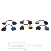 Kompletná sada OBD-II redukciou FiatECUScan pre osobné autá MECHANIC CABLE SET 3, 6ks SIXTOL Náhľad