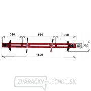 Pomocný zdvihák motora, hrazda 500kg Matabro MB-ES500 Náhľad