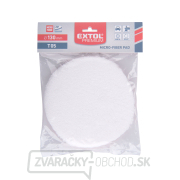 Kotúč leštiaci, mikrovlákno, T05, ⌀130mm, suchý zips Náhľad