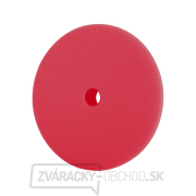 Kotúč leštiaci penový, orbitálny, T10, červený, ⌀150x25mm, suchý zips ⌀127mm Náhľad