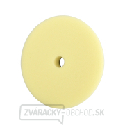 Kotúč leštiaci penový, orbitálny, T80, žltý, ⌀150x25mm, suchý zips ⌀127mm Náhľad