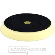 Kotúč leštiaci penový, orbitálny, T80, žltý, ⌀150x25mm, suchý zips ⌀127mm Náhľad