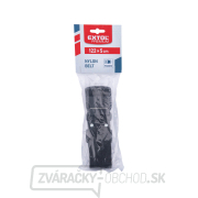 Opasok nylonový čierny, š.5cm x d.122cm, plast. pracka, nylon Náhľad