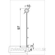 Záhradný obrubník GARDEN DIAMOND JUNIOR 6 m hnedý LG1156 Náhľad