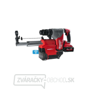 Milwaukee M18 ONEFHXDEL-552C (5,5 Ah) 4-režimové akumulátorové kladivo 26 mm SDS-plus s maticou Fixtec a odsávaním Náhľad