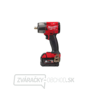 Akumulátorový rázový uťahovač 1/2" Milwaukee M18 FMTIW2P12-502X s aretačným čapom (881 Nm, 5,0 Ah) Náhľad