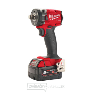 Akumulátorový rázový uťahovač Milwaukee M18 FIW2F12-502X (339 Nm, 5,0 Ah) gallery main image