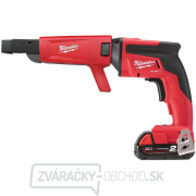 Akumulátorový skrutkovač na sadrokartón Milwaukee M18 FSGC-202X vrátane zásobníka na skrutky (2,0 Ah) gallery main image