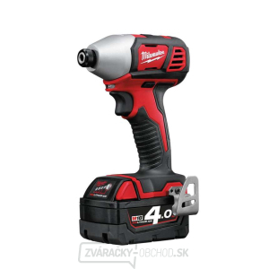 Akumulátorový rázový uťahovač Milwaukee M18 BID-402C (180 Nm, 4,0 Ah) gallery main image