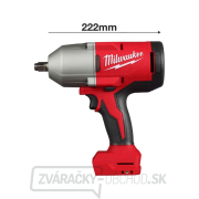 Akumulátorový rázový uťahovák M18™ Milwaukee M18 BLHIWF12-0X s poistným krúžkom (bez akumulátora) Náhľad