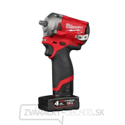 Akumulátorový rázový uťahovač 3/8" Milwaukee M12 FIW38-422X (339 Nm, 4,0 + 2,0 Ah) Náhľad