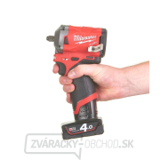 Akumulátorový rázový uťahovač 3/8" Milwaukee M12 FIW38-422X (339 Nm, 4,0 + 2,0 Ah) Náhľad