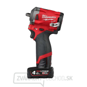 Akumulátorový rázový uťahovač 3/8" Milwaukee M12 FIW38-422X (339 Nm, 4,0 + 2,0 Ah) gallery main image