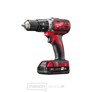 Akumulátorová kompaktná príklepová vŕtačka Milwaukee M18 BPD-202C (2,0 Ah) gallery main image