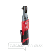 Akumulátorový račňový kľúč 3/8" Milwaukee M12 FIR38-201B (75 Nm, 2,0 Ah) gallery main image