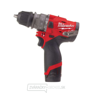 Akumulátorová príklepová vŕtačka Milwaukee M12 FPDX-202X (2,0 Ah) gallery main image