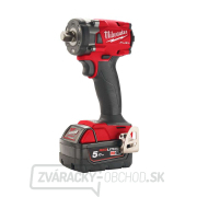 Akumulátorový kompaktný rázový uťahovák 1/2" Milwaukee M18 FIW2P12-0X s aretačným čapom (339 Nm, bez batérie) Náhľad