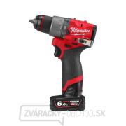 Akumulátorová subkompaktná príklepová vŕtačka Milwaukee M12FPD2-602X, 4933479870 Náhľad