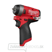 Akumulátorový kompaktný rázový uťahovák 1/4" Milwaukee M12 FIW14-0 (bez batérie) 4933464611 Náhľad