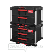 Milwaukee 4932472130 - Kompaktný organizér s 3 zásuvkami Packout™ Box System Náhľad