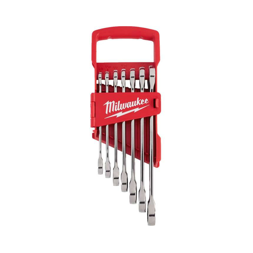 3/8 ÷ 3/4" MAX BITE™ Milwaukee 4932464995 palcové račňové kľúče. Sada 7 kusov v zakladači