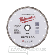 Diamantový brúsny kotúč Milwaukee DHTI 230 mm - celý obvod gallery main image