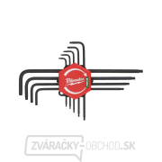 Sada kľúčov Milwaukee Torx 8 ÷ 40 v tvare L, predĺžená (9 ks) 4932492693 Náhľad