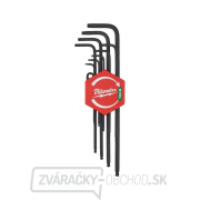 Sada kľúčov Milwaukee Torx 8 ÷ 40 v tvare L, predĺžená (9 ks) 4932492693 gallery main image