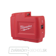 Akumulátorový adaptér Milwaukee M18 USB PS HJ2, slot M18, nabíjačka USB 2,1 A, napájací zdroj pre vyhrievané oblečenie,... gallery main image