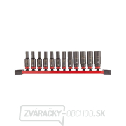 Milwaukee Industrial Shockwave 1/4" 4 ÷ 13 mm tyčové nástrčné hlavice 4932480453 Long (sada 12 kusov) gallery main image