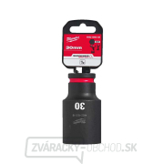 1/2" rázová nástrčka Milwaukee Shockwave™ Impact Duty 30 mm, predĺžená gallery main image