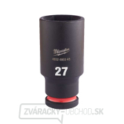 1/2" rázová hlavica Milwaukee Shockwave™ Impact Duty 27 mm, predĺžená gallery main image