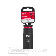 1/2" rázová nástrčka Milwaukee Shockwave™ Impact Duty 23 mm, predĺžená gallery main image