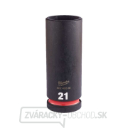 1/2" rázová hlavica Milwaukee Shockwave™ Impact Duty 21 mm, predĺžená gallery main image