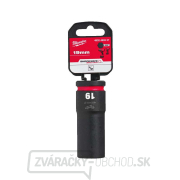 1/2" rázová hlavica Milwaukee Shockwave™ Impact Duty 19 mm, predĺžená gallery main image