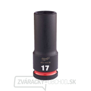 1/2" rázová hlavica Milwaukee Shockwave™ Impact Duty 17 mm, predĺžená gallery main image