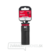 1/2" rázová hlavica Milwaukee Shockwave™ Impact Duty 20 mm, predĺžená gallery main image