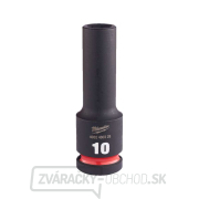 1/2" rázová nástrčka Milwaukee Shockwave™ Impact Duty 10 mm, predĺžená gallery main image