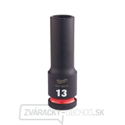 1/2" rázová hlavica Milwaukee Shockwave™ Impact Duty 13 mm, predĺžená gallery main image