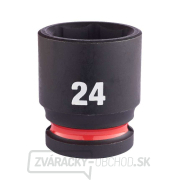 1/2" nástrčná hlavica Milwaukee Shockwave™ Impact Duty 24 mm, krátka gallery main image