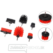 Sada kief na vŕtačku na čistenie auta CAR DETAILING DRILL BRUSH 6, 6ks SIXTOL Náhľad