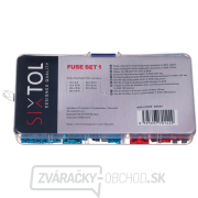 Súprava nožových automobilových poistiek MECHANIC FUSE SET 1, 5-30A, 120ks SIXTOL Náhľad