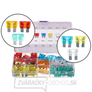 Súprava nožových automobilových poistiek MECHANIC FUSE SET 1, 5-30A, 120ks SIXTOL Náhľad