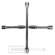 Krížový kľúč na kolesá MECHANIC CROSS WRENCH 1, skladací, 17-19-21-23mm SIXTOL Náhľad